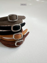 [digreen] Suede Belt