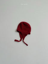 [minirobe] Earflap knit beanie