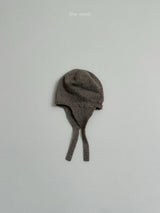 [minirobe] Earflap knit beanie