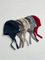 [minirobe] Earflap knit beanie