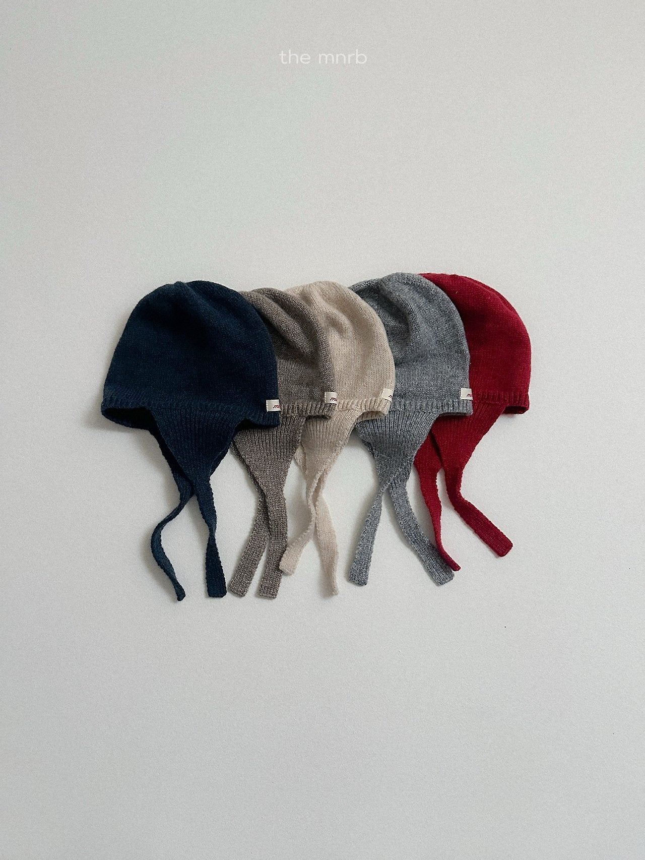 [minirobe] Earflap knit beanie