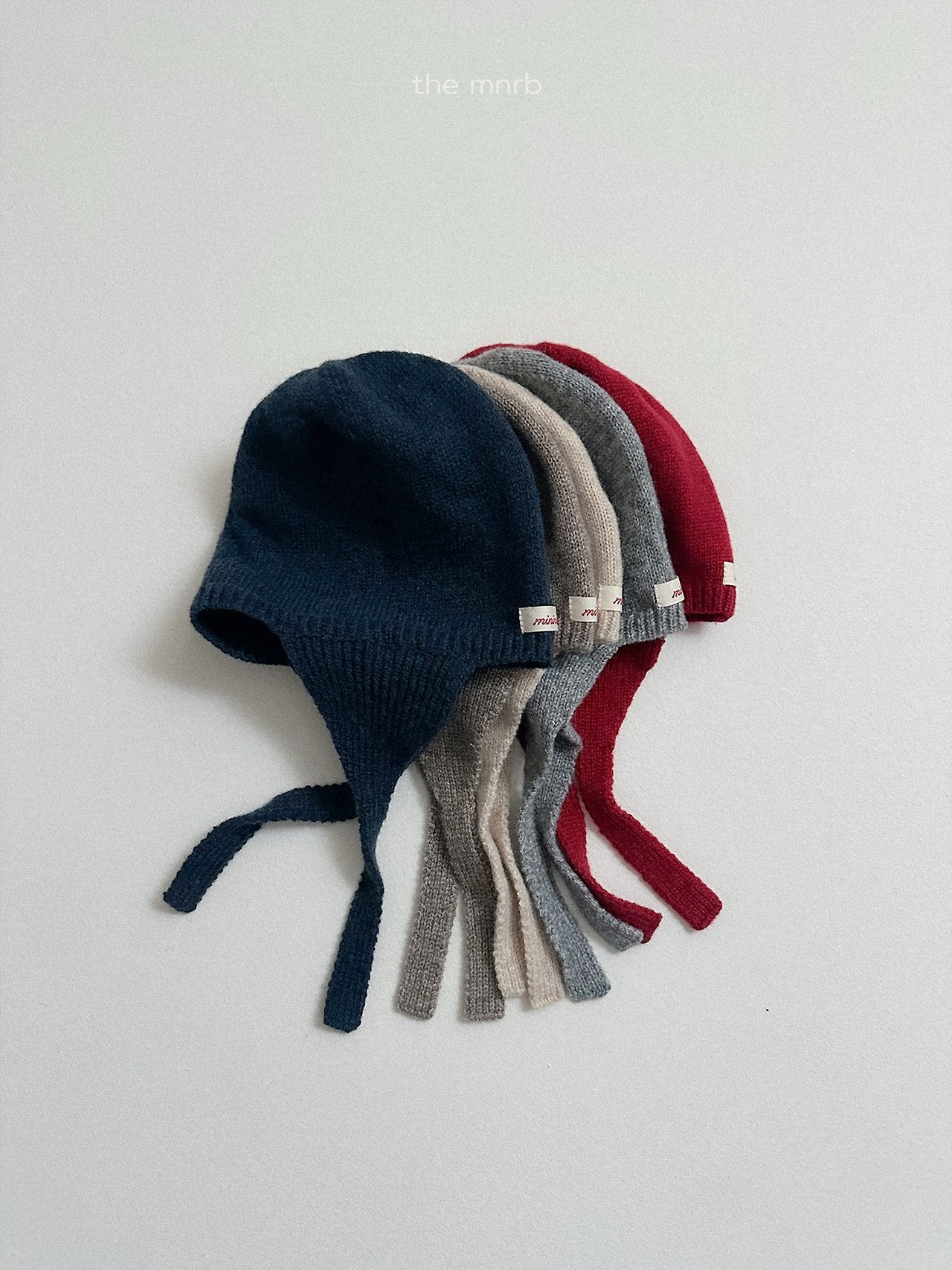 [minirobe] Earflap knit beanie