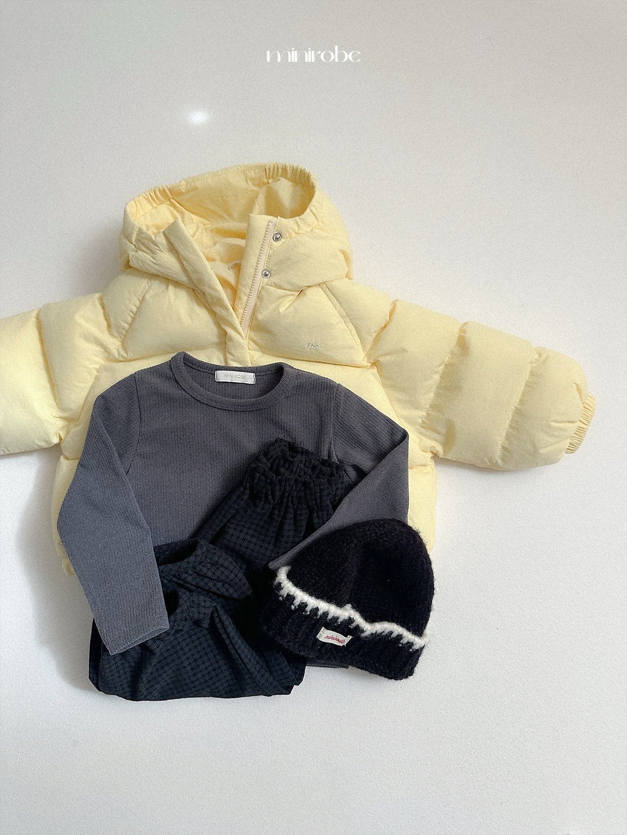 [minirobe] Mellow knit beanie