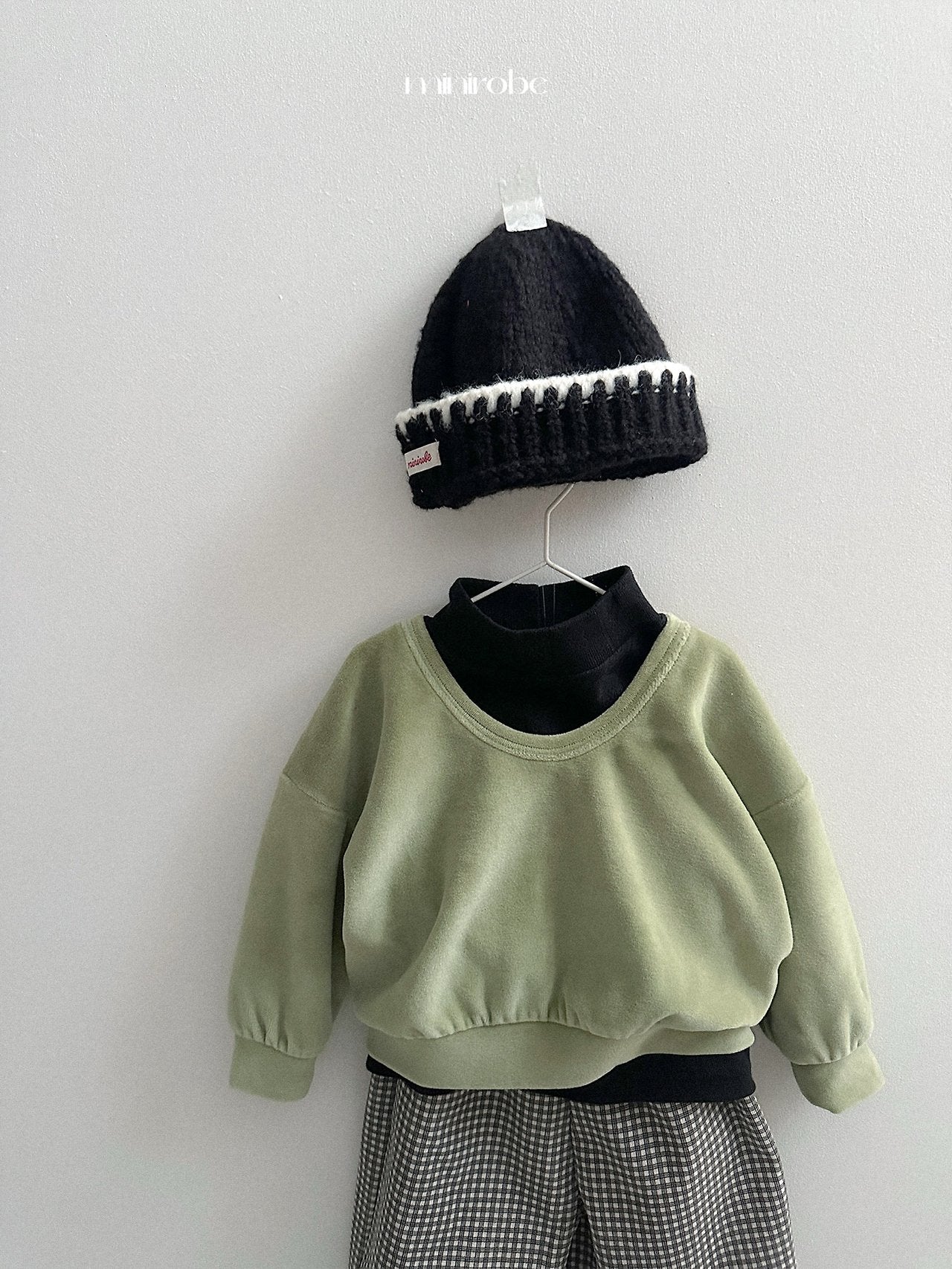 [minirobe] Mellow knit beanie