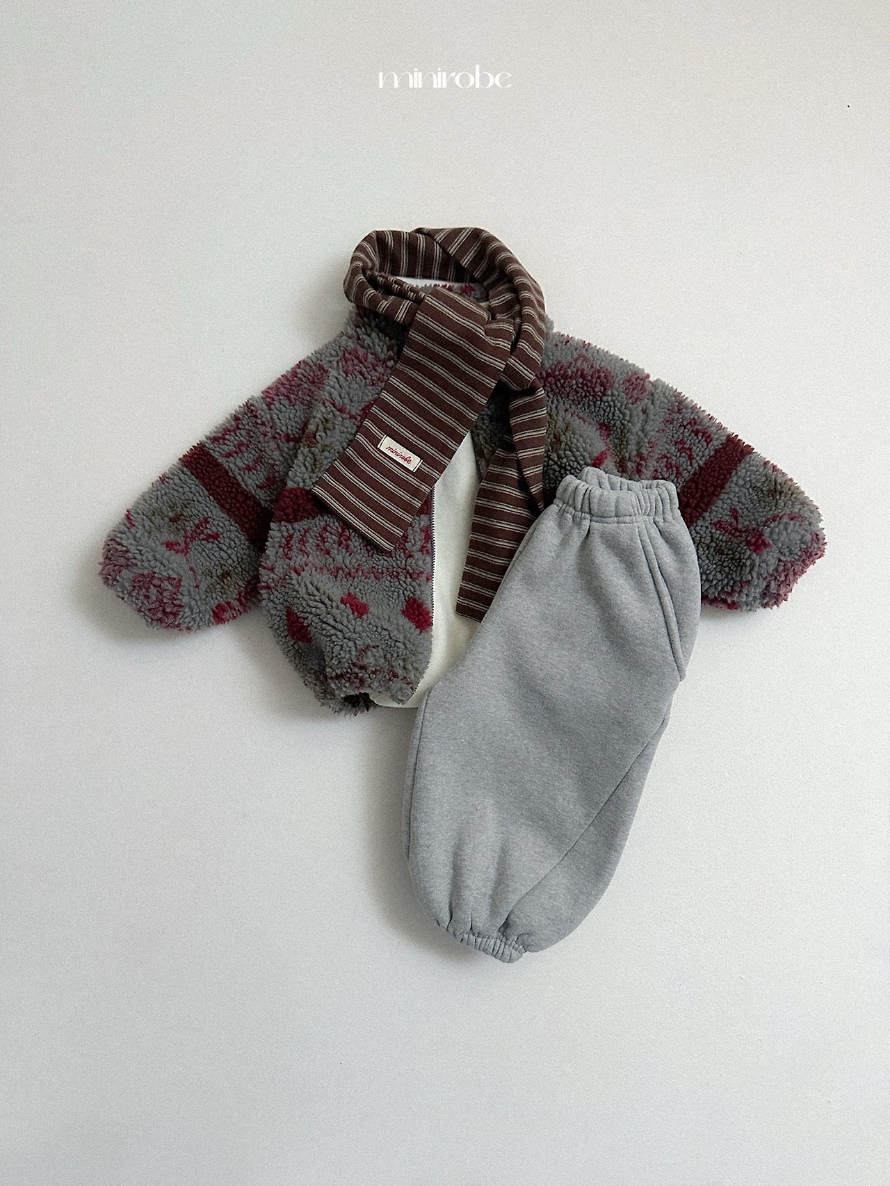 [minirobe] Stripe kao muffler