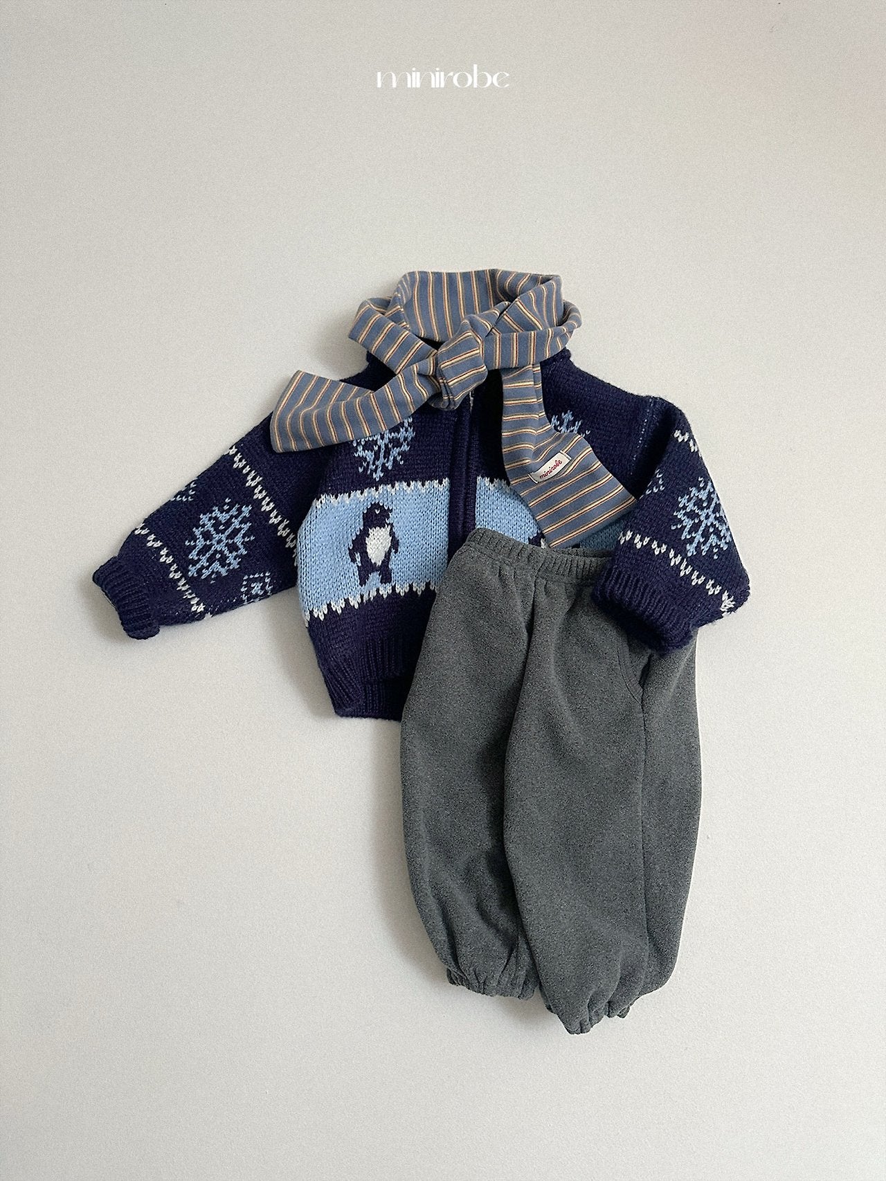 [minirobe] Stripe kao muffler