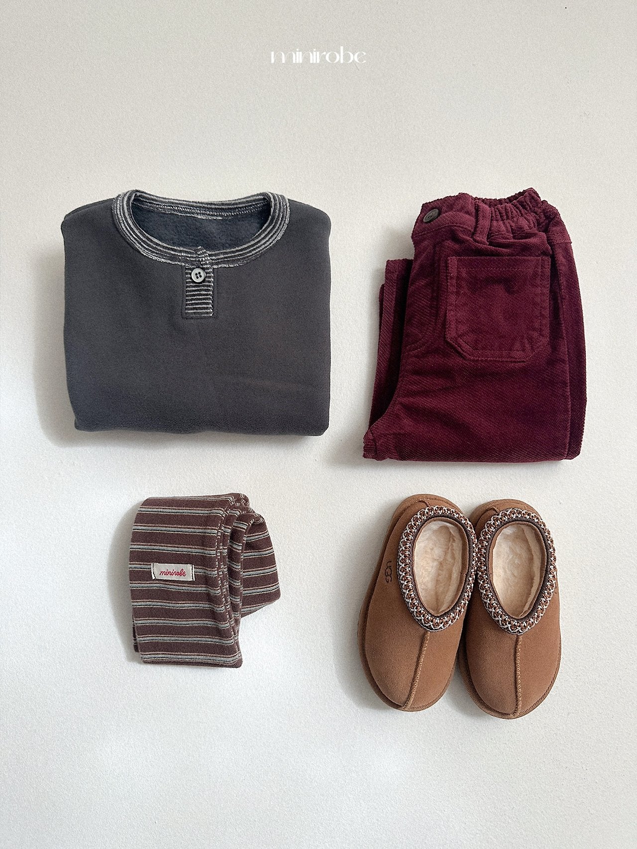 [minirobe] Stripe kao muffler