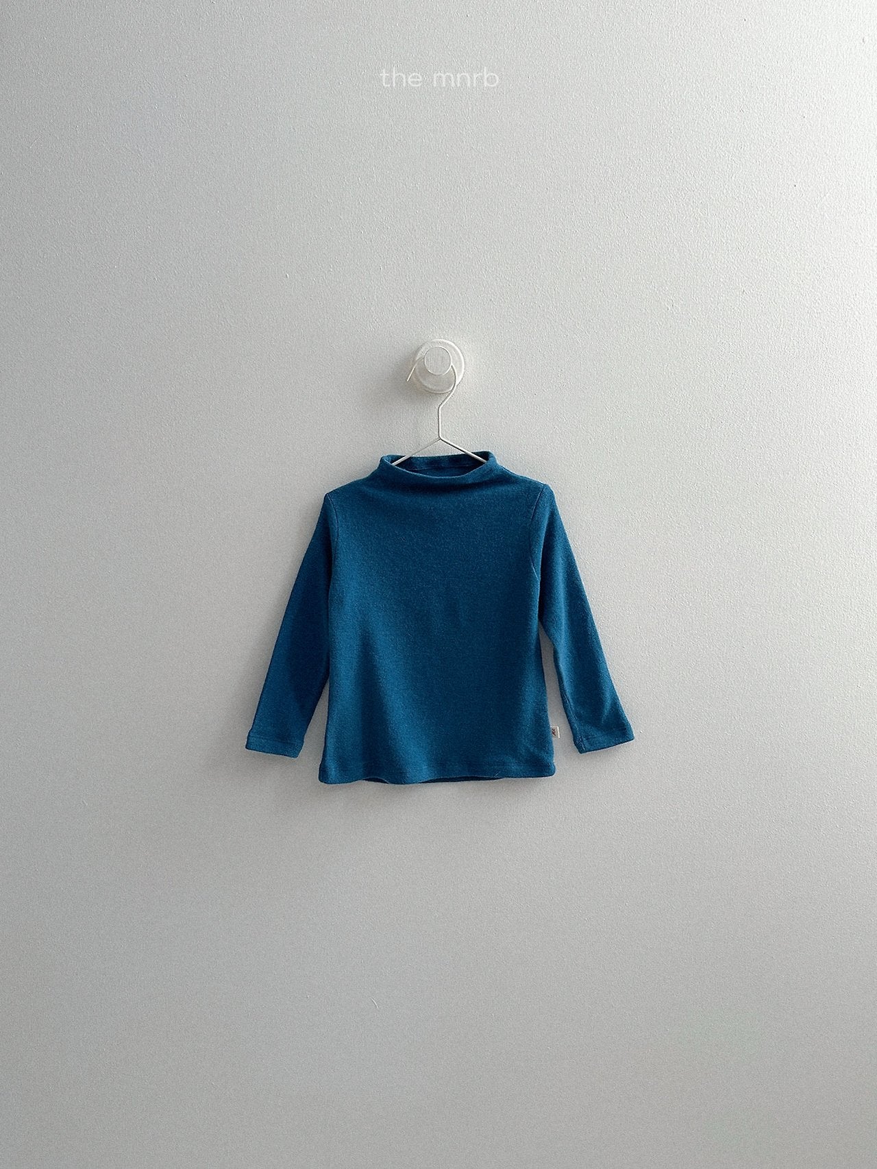 [minirobe] Angora mock neck tee