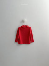 [minirobe] Angora mock neck tee