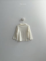 [minirobe] Angora mock neck tee