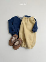 [minirobe] Two-Tone Sweatshirt