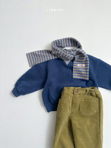 [minirobe] Two-Tone Sweatshirt