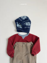 [minirobe] Two-Tone Sweatshirt