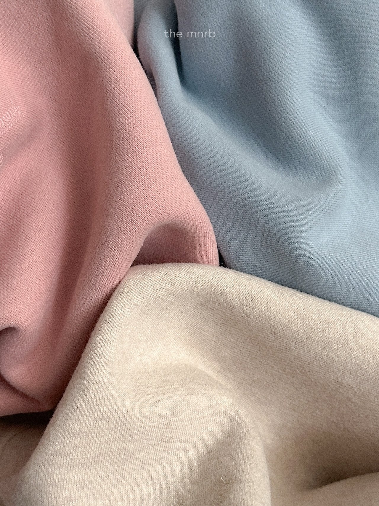 [minirobe] Raglan rounded sweatshirt