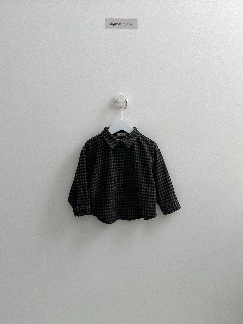 [digreen] Mona Check Shirt