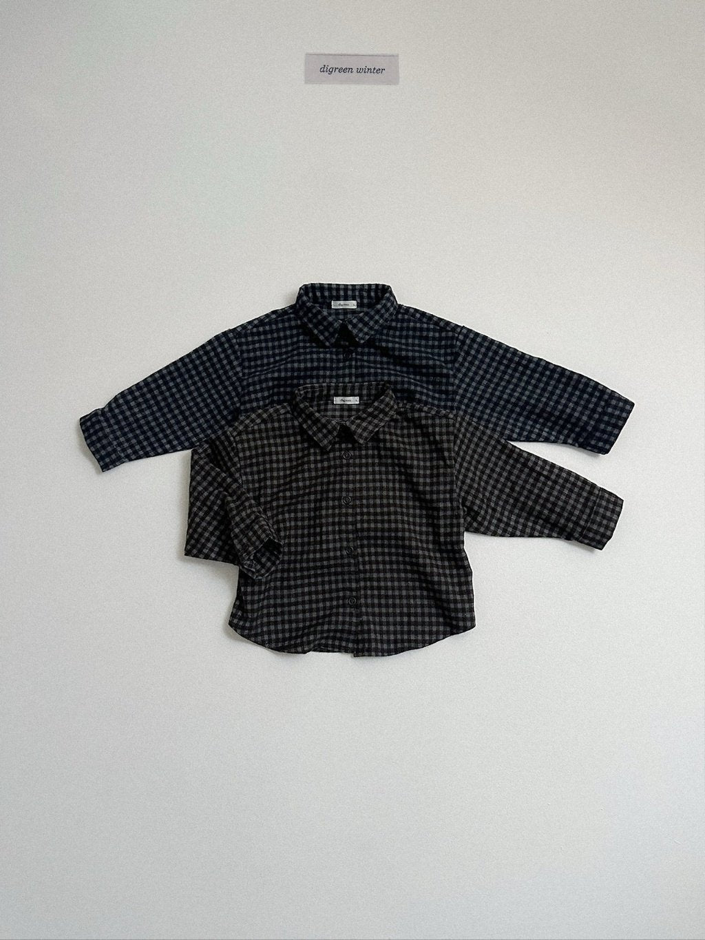 [digreen] Mona Check Shirt