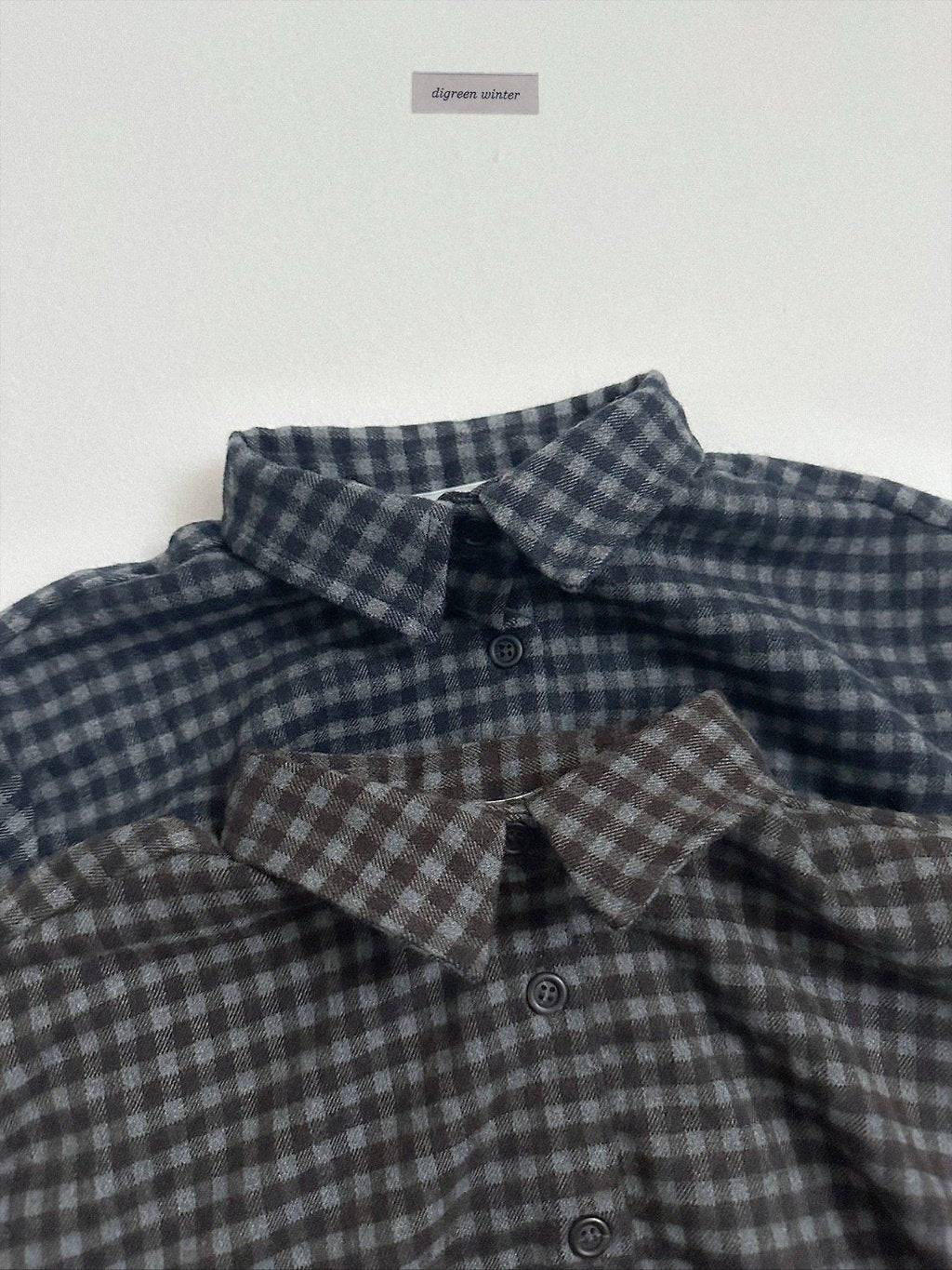 [digreen] Mona Check Shirt