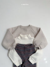 [minirobe] Soboro flared pants