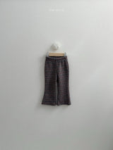 [minirobe] Soboro flared pants