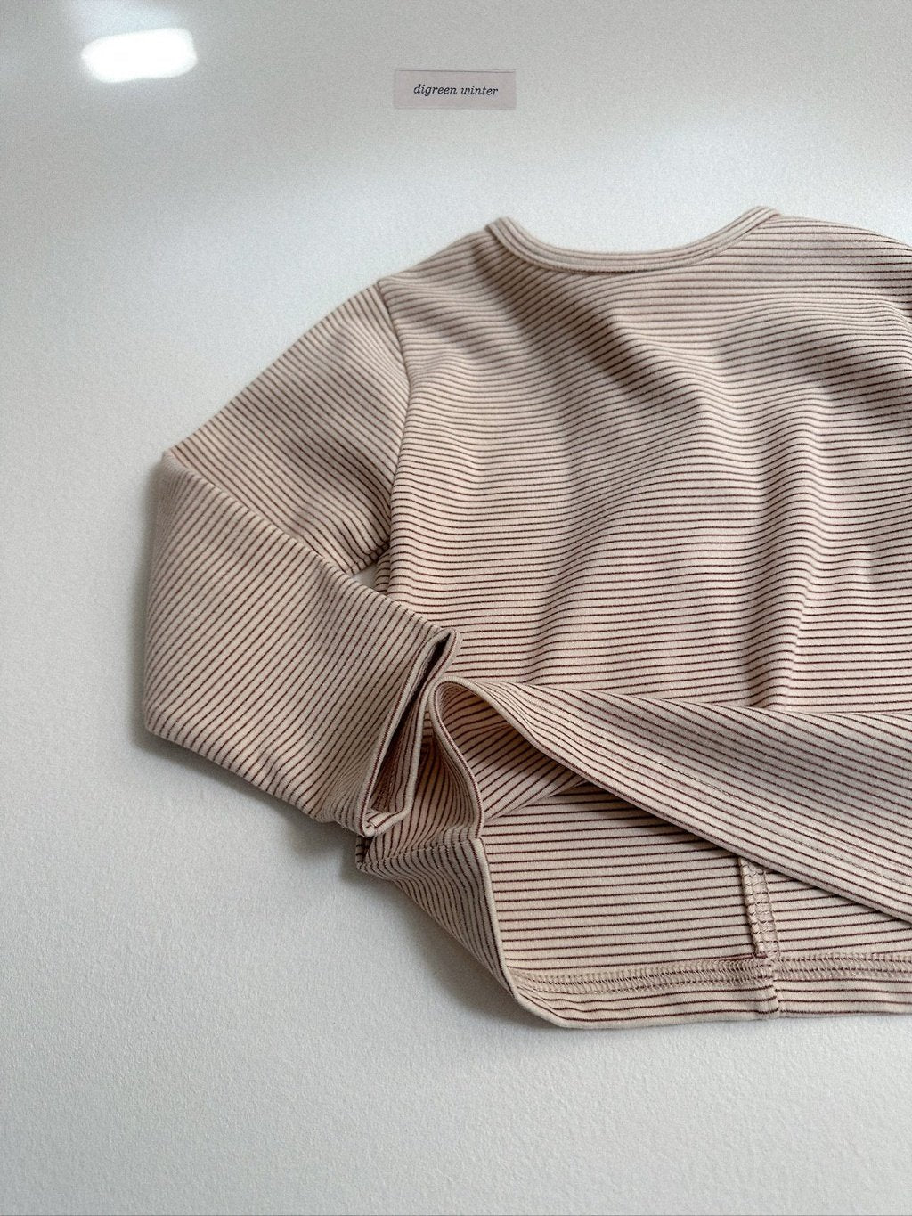 [digreen] Bagel Stripe Tee