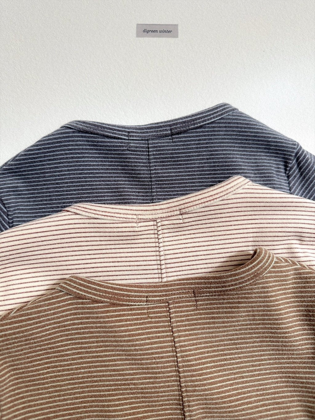 [digreen] Bagel Stripe Tee