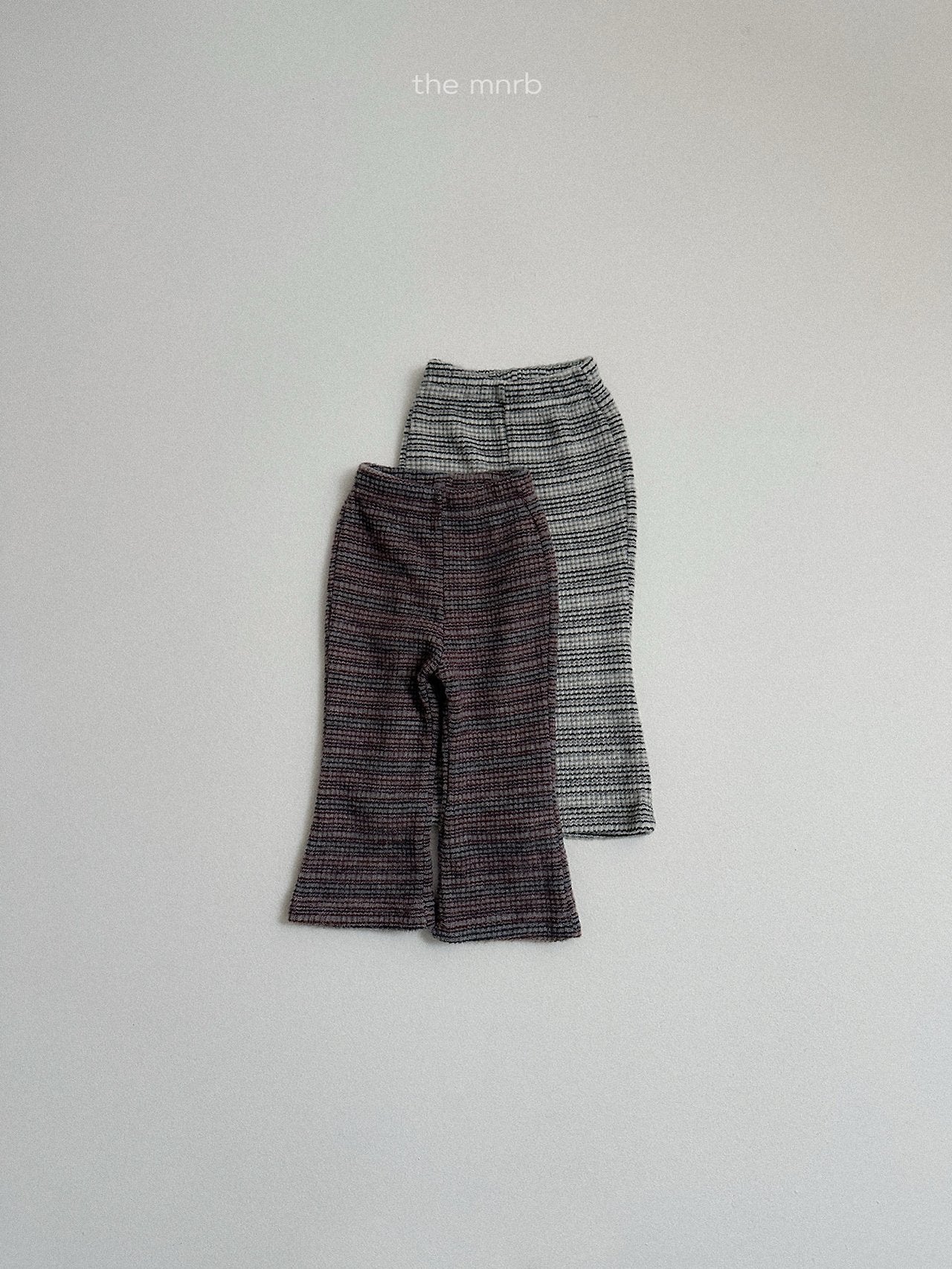 [minirobe] Soboro flared pants