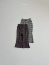 [minirobe] Soboro flared pants