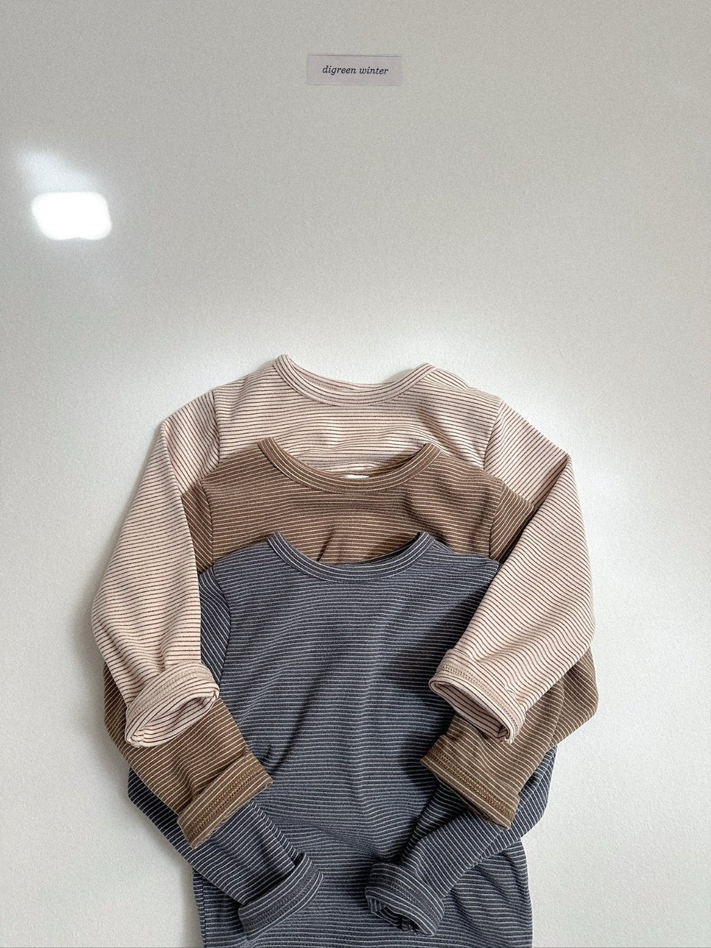 [digreen] Bagel Stripe Tee