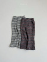 [minirobe] Soboro flared pants