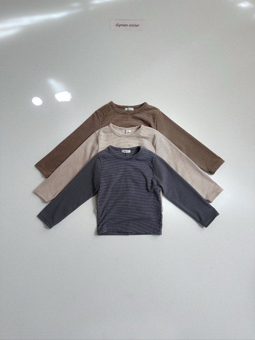 [digreen] Bagel Stripe Tee
