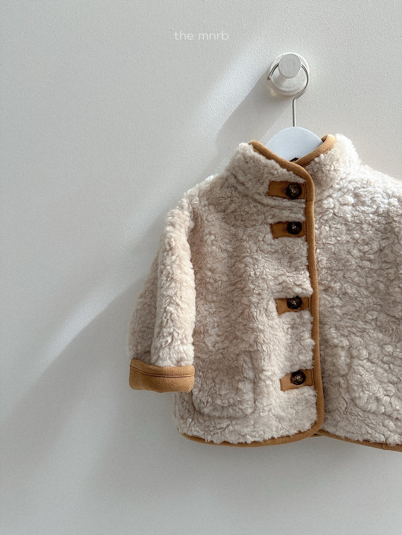 [minirobe] Reversible suede jacket