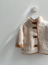 [minirobe] Reversible suede jacket