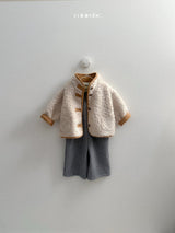 [minirobe] Reversible suede jacket