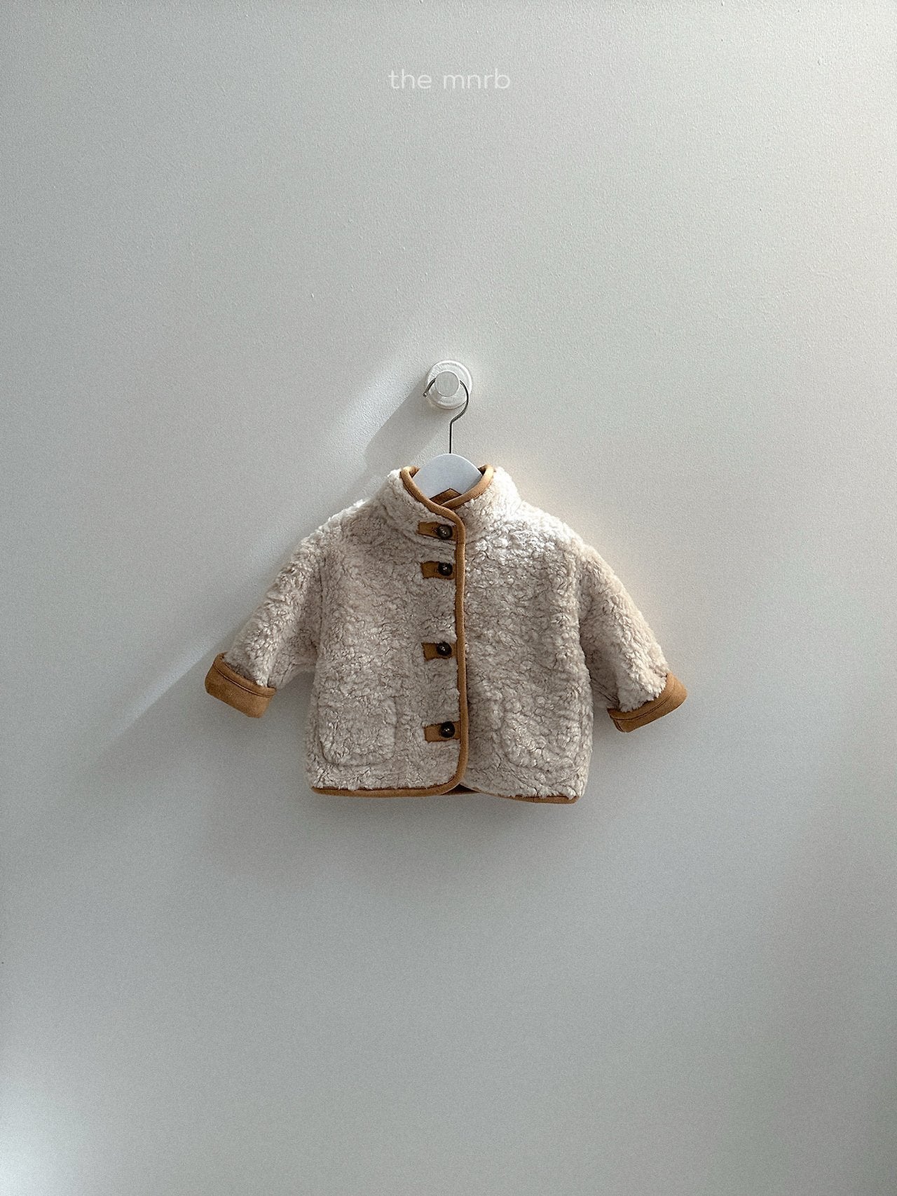 [minirobe] Reversible suede jacket
