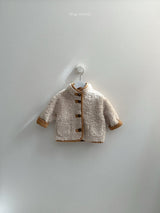 [minirobe] Reversible suede jacket