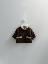 [minirobe] Reversible suede jacket