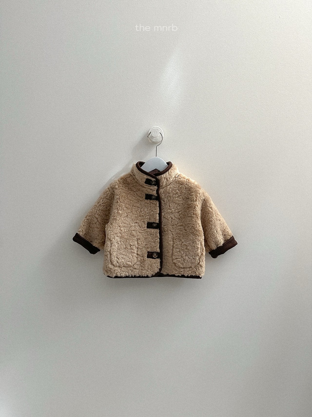 [minirobe] Reversible suede jacket