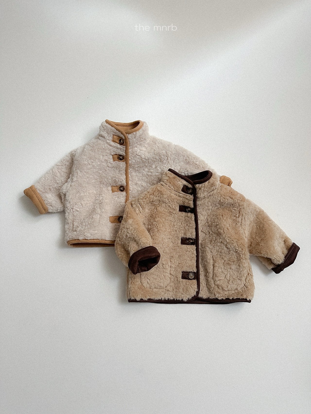 [minirobe] Reversible suede jacket