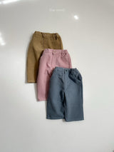 [minirobe] Button peach pants