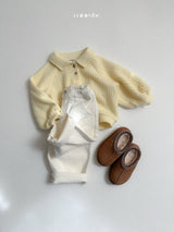 [minirobe] Boy collared sweatshirt