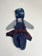 [minirobe] Four line knit cardigan