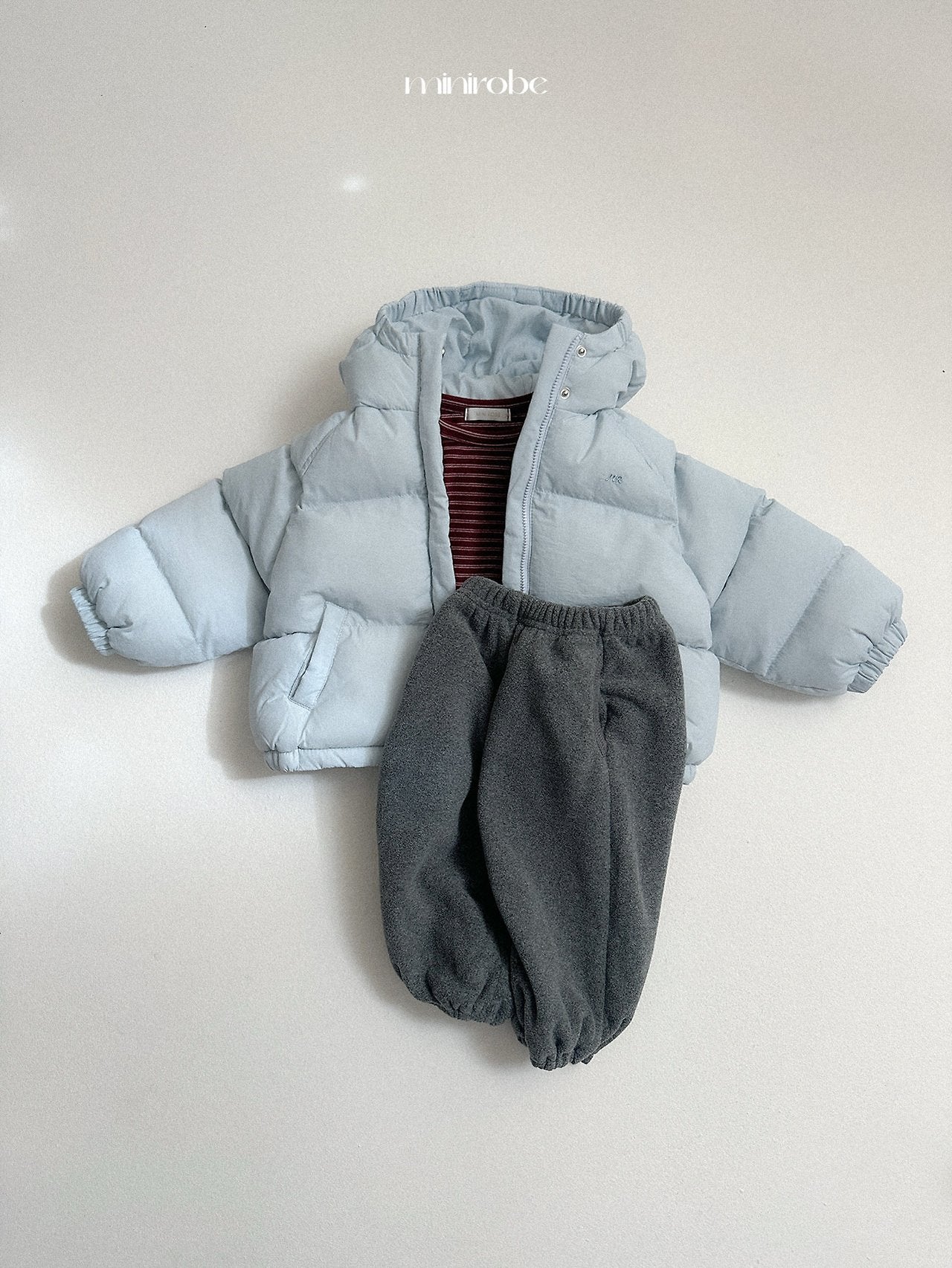[minirobe] Yoyo striped tee