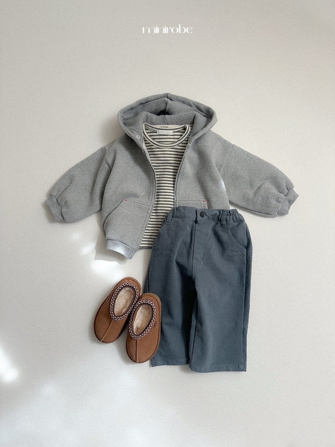 [minirobe] Yoyo striped tee