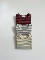 [minirobe] Yoyo striped tee