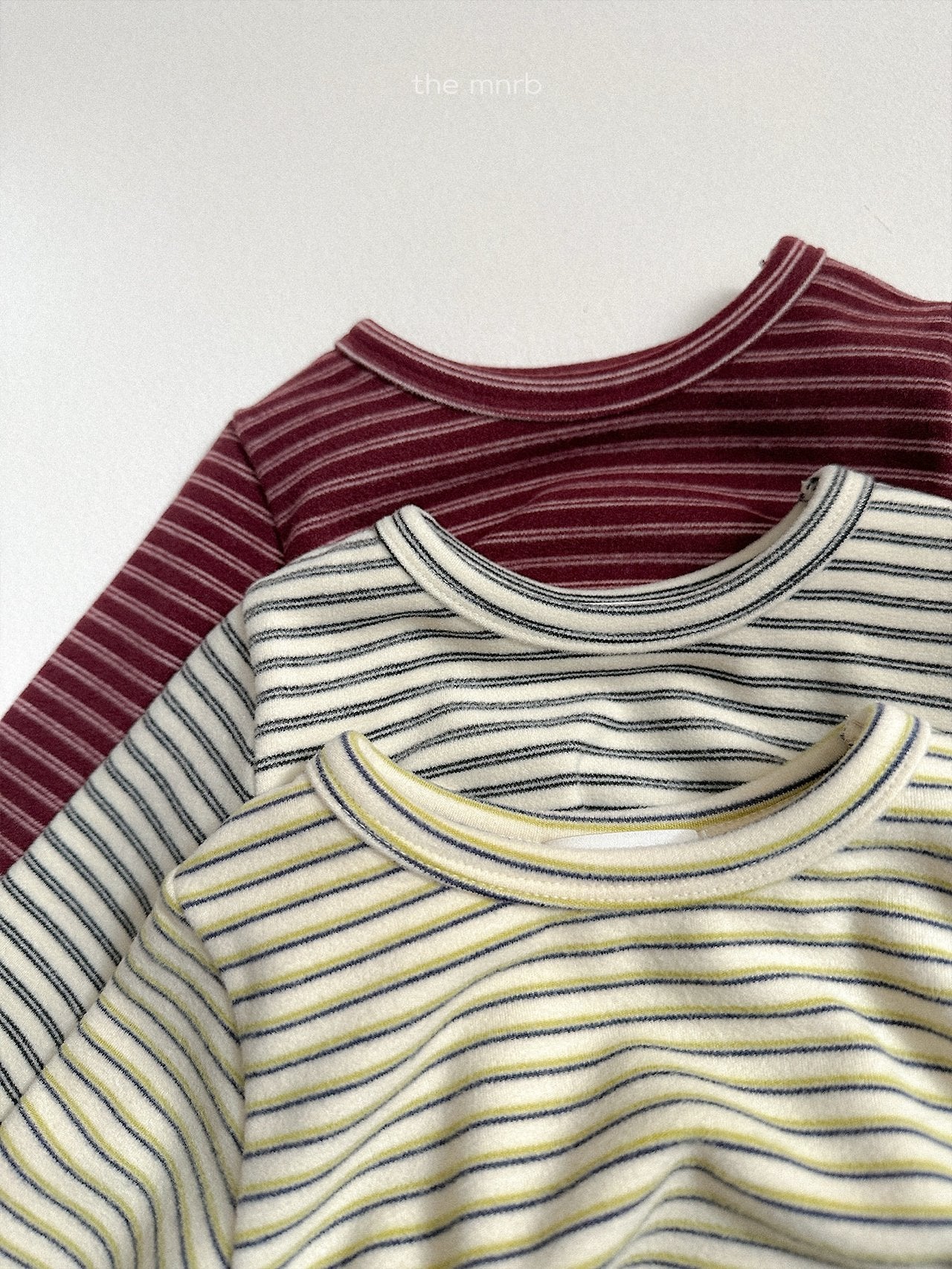 [minirobe] Yoyo striped tee