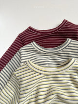 [minirobe] Yoyo striped tee