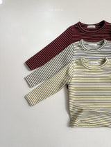 [minirobe] Yoyo striped tee