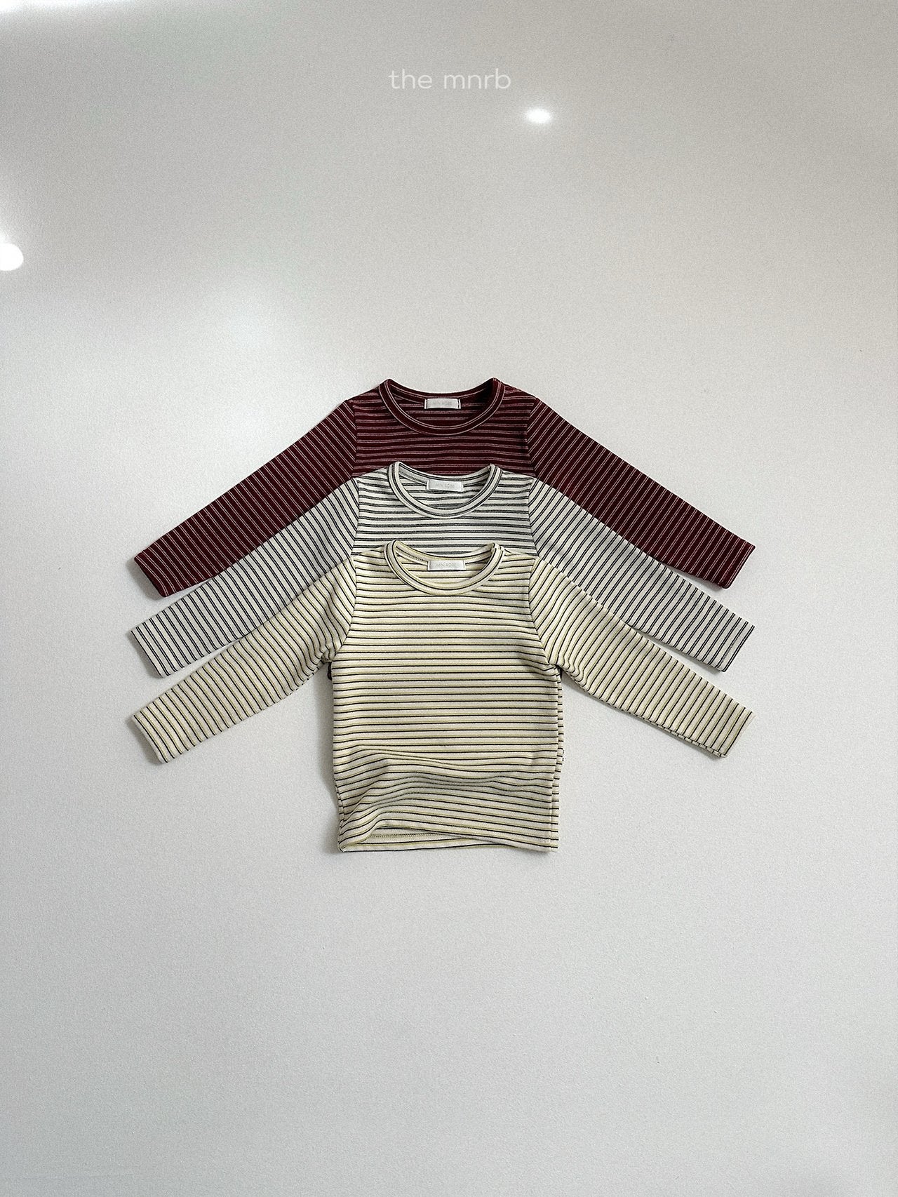 [minirobe] Yoyo striped tee