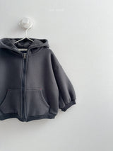 [minirobe] Barrel zip-up hoodie