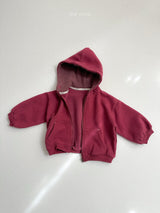 [minirobe] Barrel zip-up hoodie